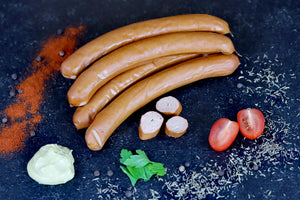 Crenvurști vienezi bio – 100% bio, din carne de vită Angus