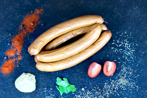 Crenvurști vienezi bio – 100% bio, din carne de vită Angus