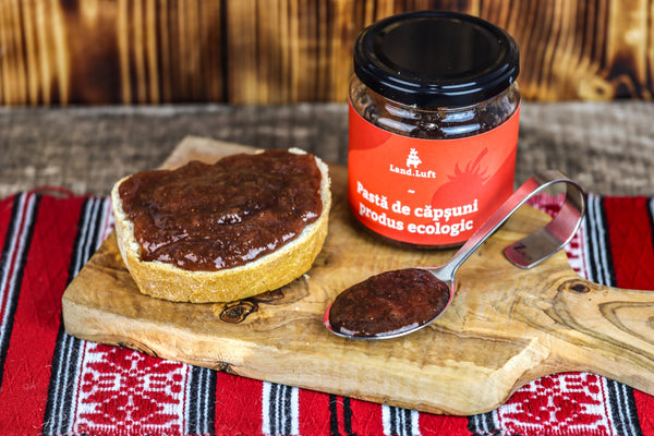 Pastă de căpșuni - produs ecologic