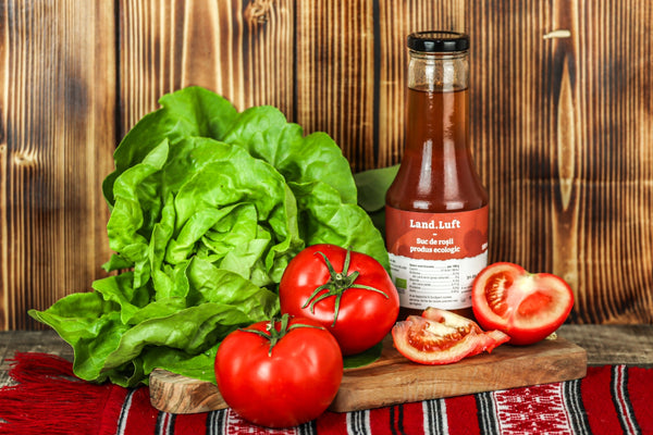 Suc de roșii - produs ecologic