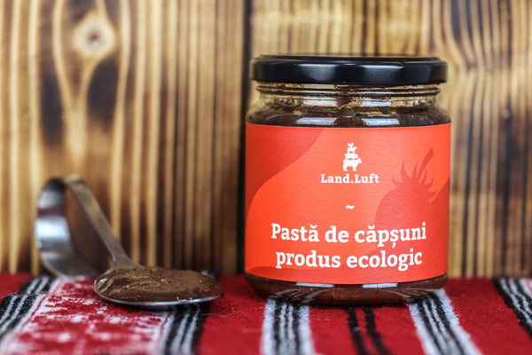 Pastă de căpșuni - produs ecologic
