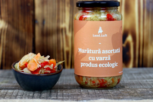 Murătură asortată cu varză – Produs ecologic
