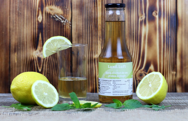Sirop din flori de soc - produs ecologic