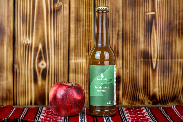 Suc de mere natural 0.33l