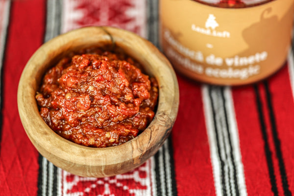 Zacuscă de vinete - produs ecologic