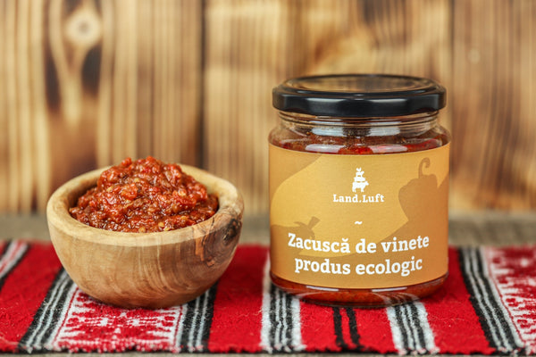 Zacuscă de vinete - produs ecologic