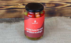Ardei iute în oțet – Produs Ecologic