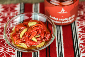 Ardei Capia Grill BIO – gust intens de fum, dulceață naturală