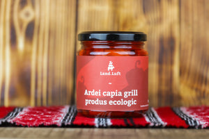 Ardei Capia Grill BIO – gust intens de fum, dulceață naturală