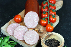 Salam de vară bio – fiert și afumat, gust autentic