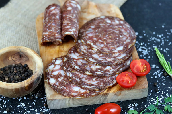 Salam iute bio – crud-uscat, vită Angus