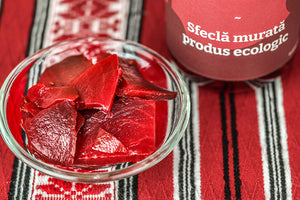 Sfeclă murată bio – 580g – Certificată Ecologic – Land.Luft