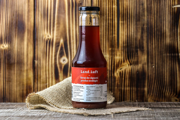 Sirop de căpșuni – Produs ecologic