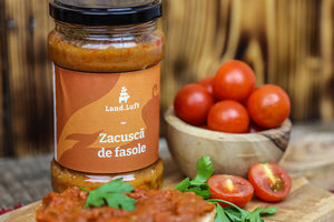Zacuscă de fasole 100% naturală – 285g – Land.Luft